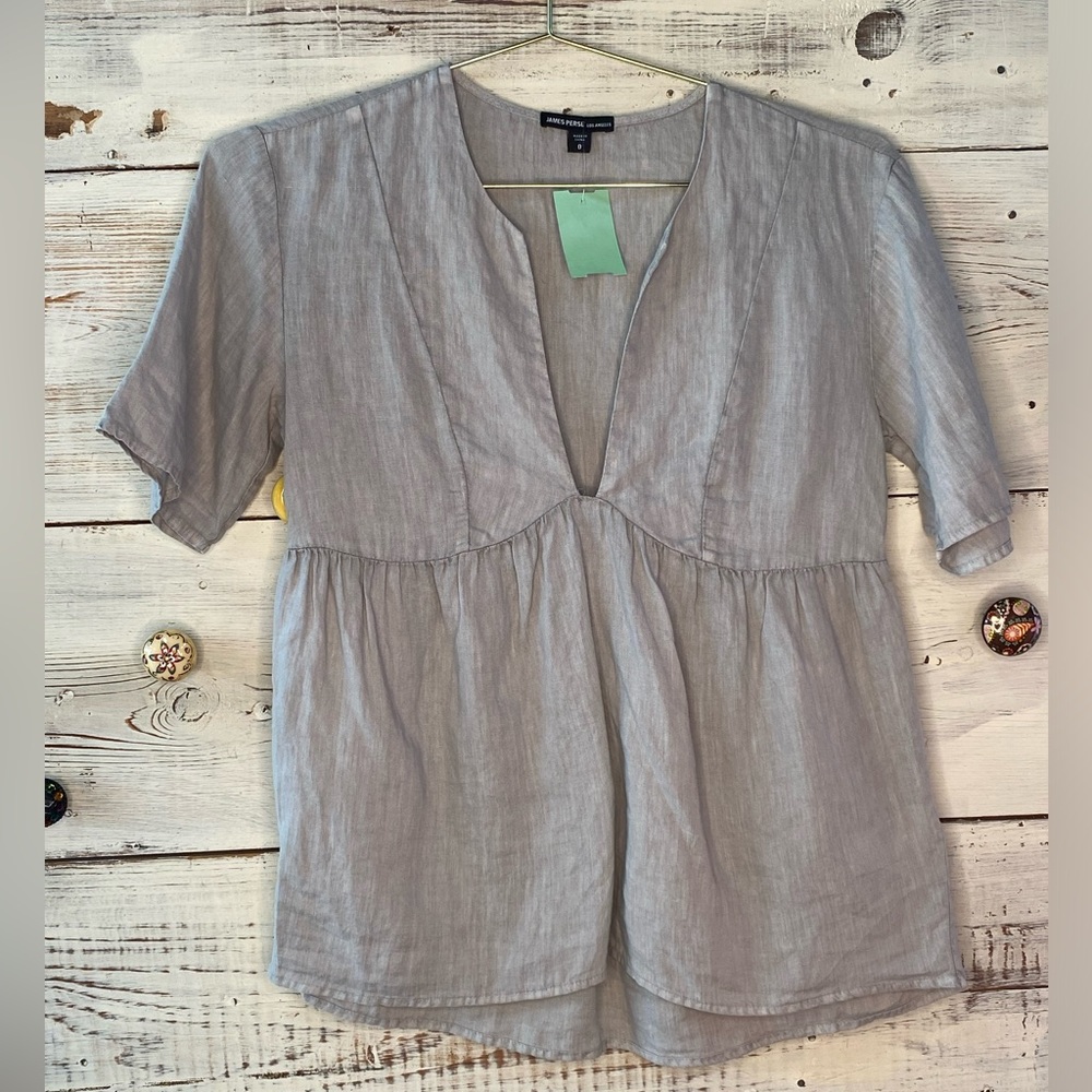 James Perse Short Sleeve Top